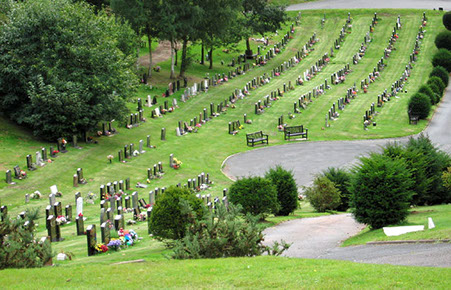 Wisconsin Cemetery in the Summer
